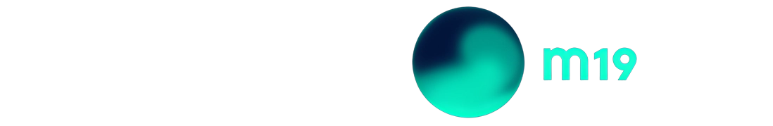 amazon ads and m19 logo