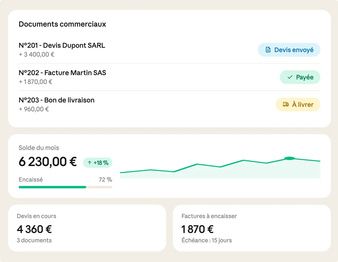 Logiciel devis facture