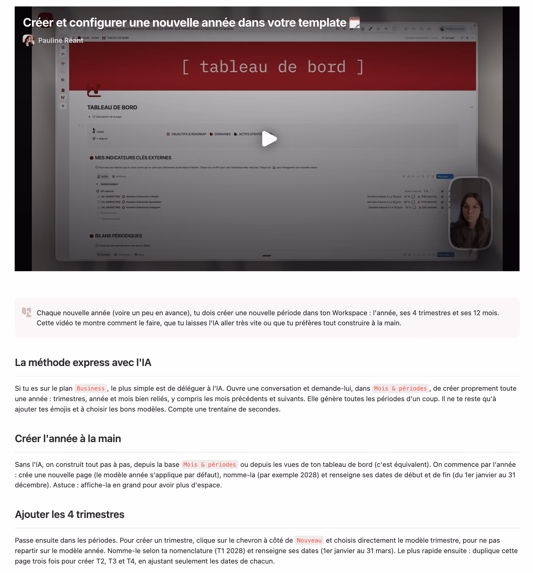 Capture d'écran de la page Les parcours du Workspace, parcours de formation proposés selon le niveau