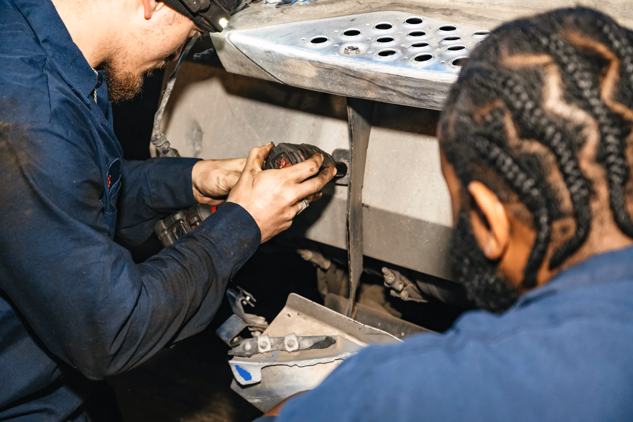 Diesel mechanics providing truck repair in Britton, MI