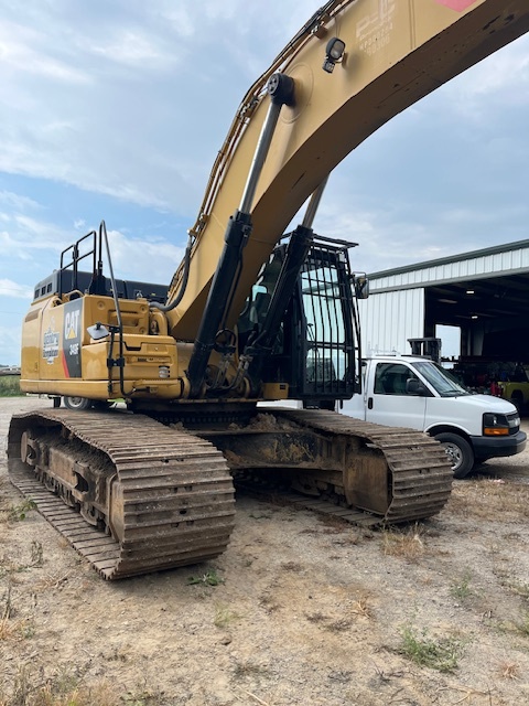 Front view of Excavator under repair from Tristate Tuning and Service