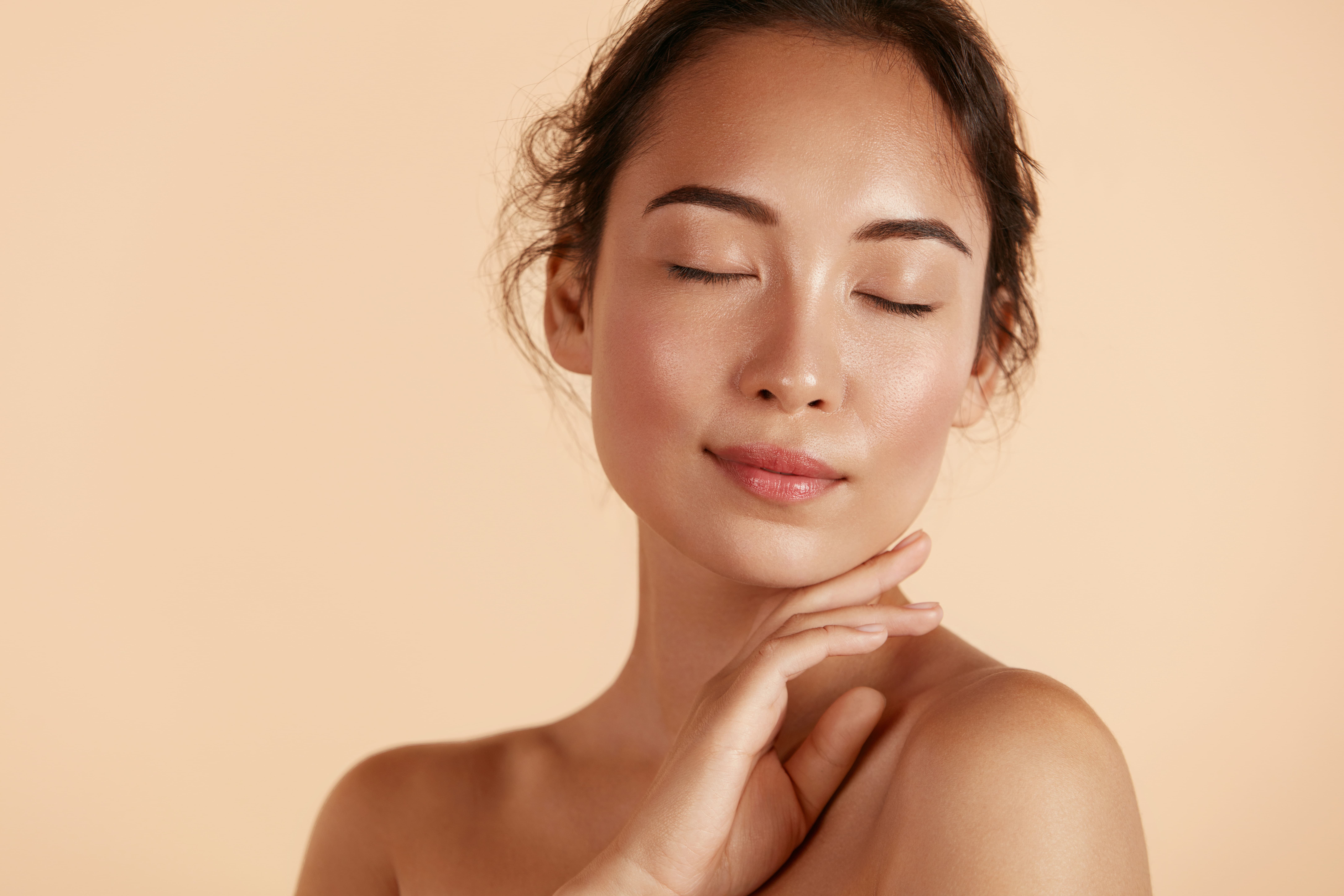Radiant, smooth complexion after a DiamondGlow facial