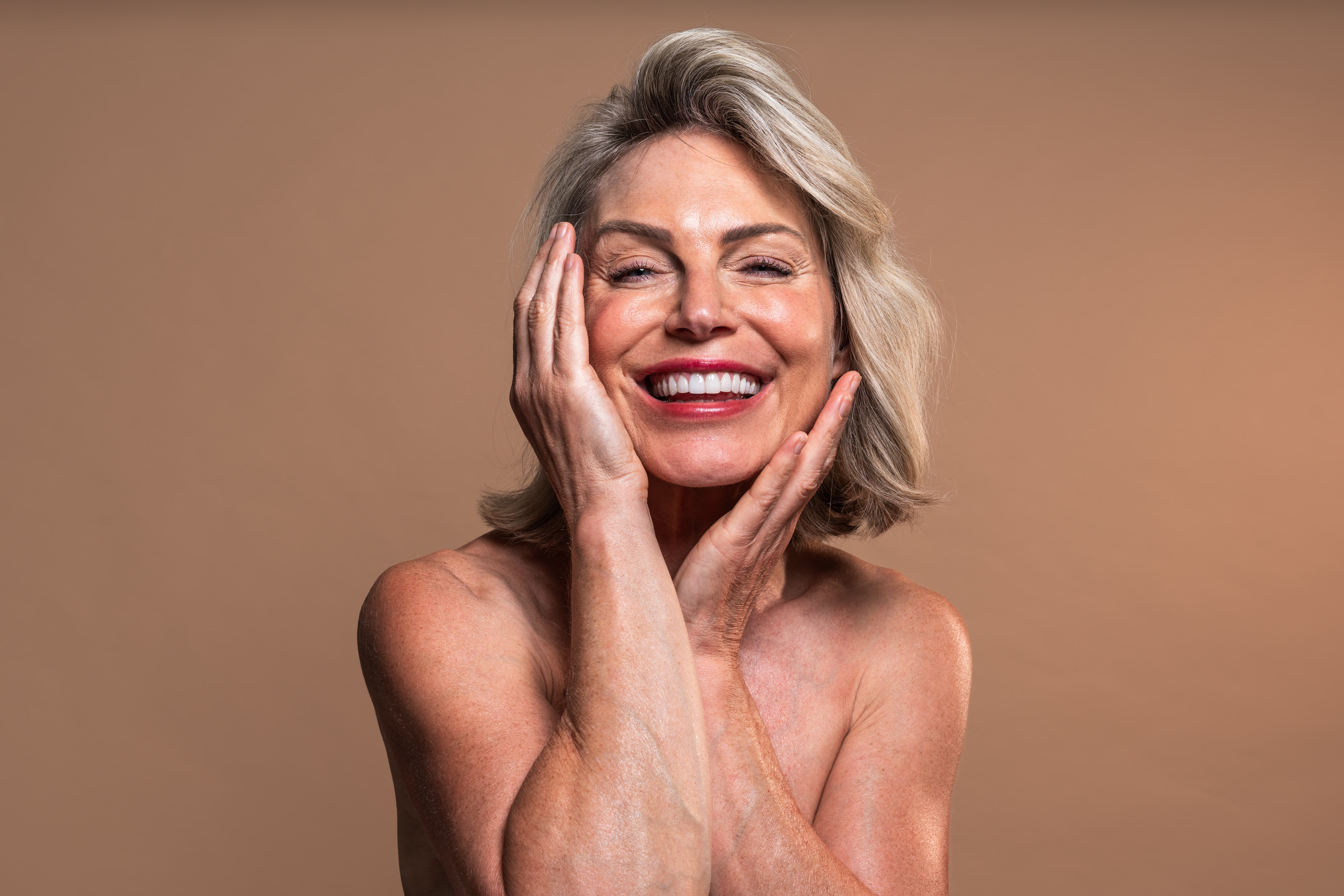 Botox treatment being administered by a registered nurse injector
