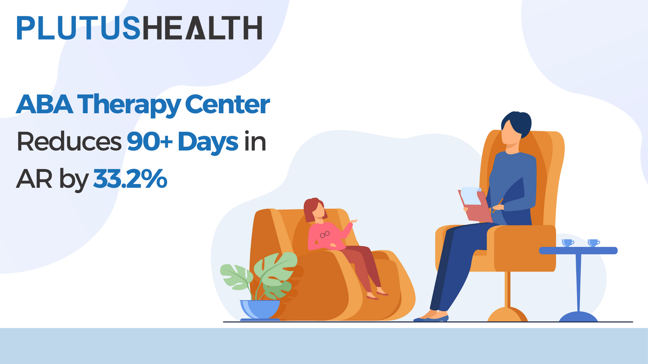 ABA therapy center reduces 90+ days in AR by 33.2%
