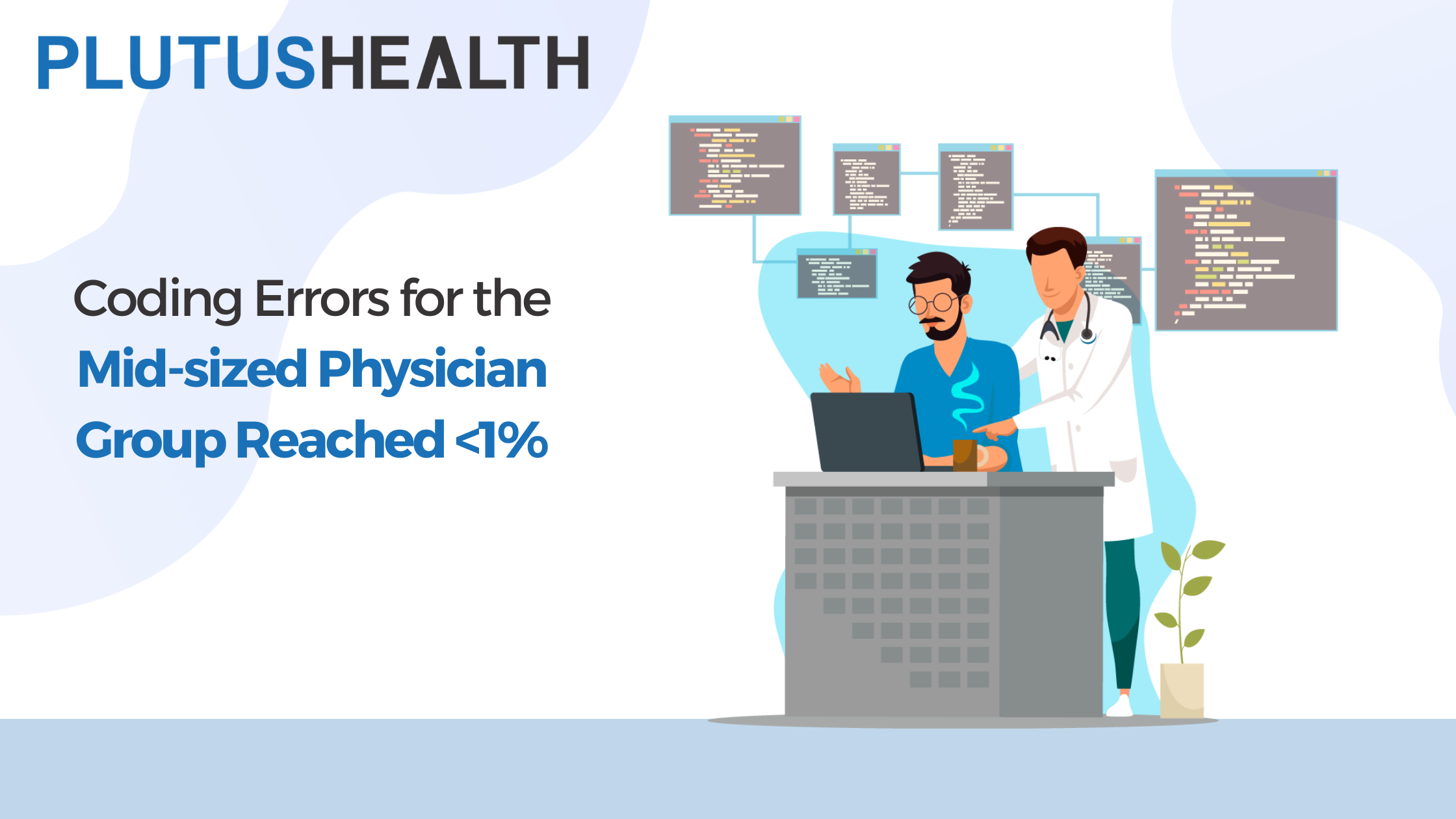 Coding errors for mid-sized physician group reached <1%