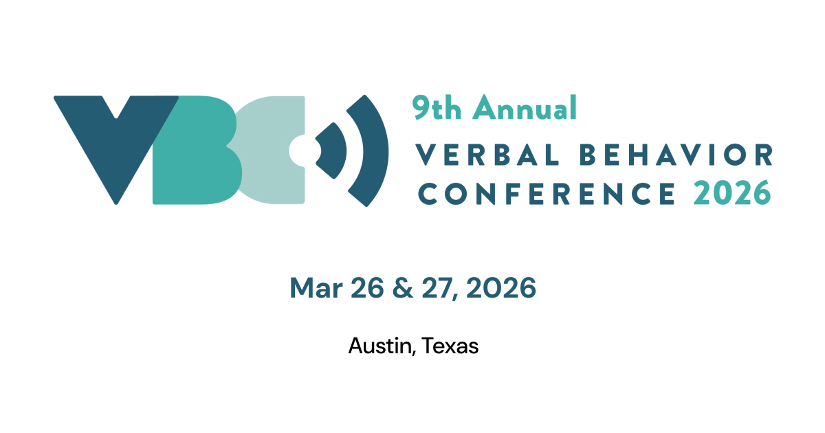 The Verbal Behavior Conference 2026