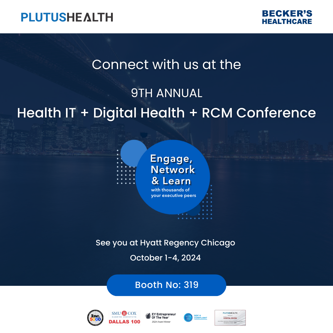 Join Plutus Health at the 9th Becker's Health IT + RCM Conference