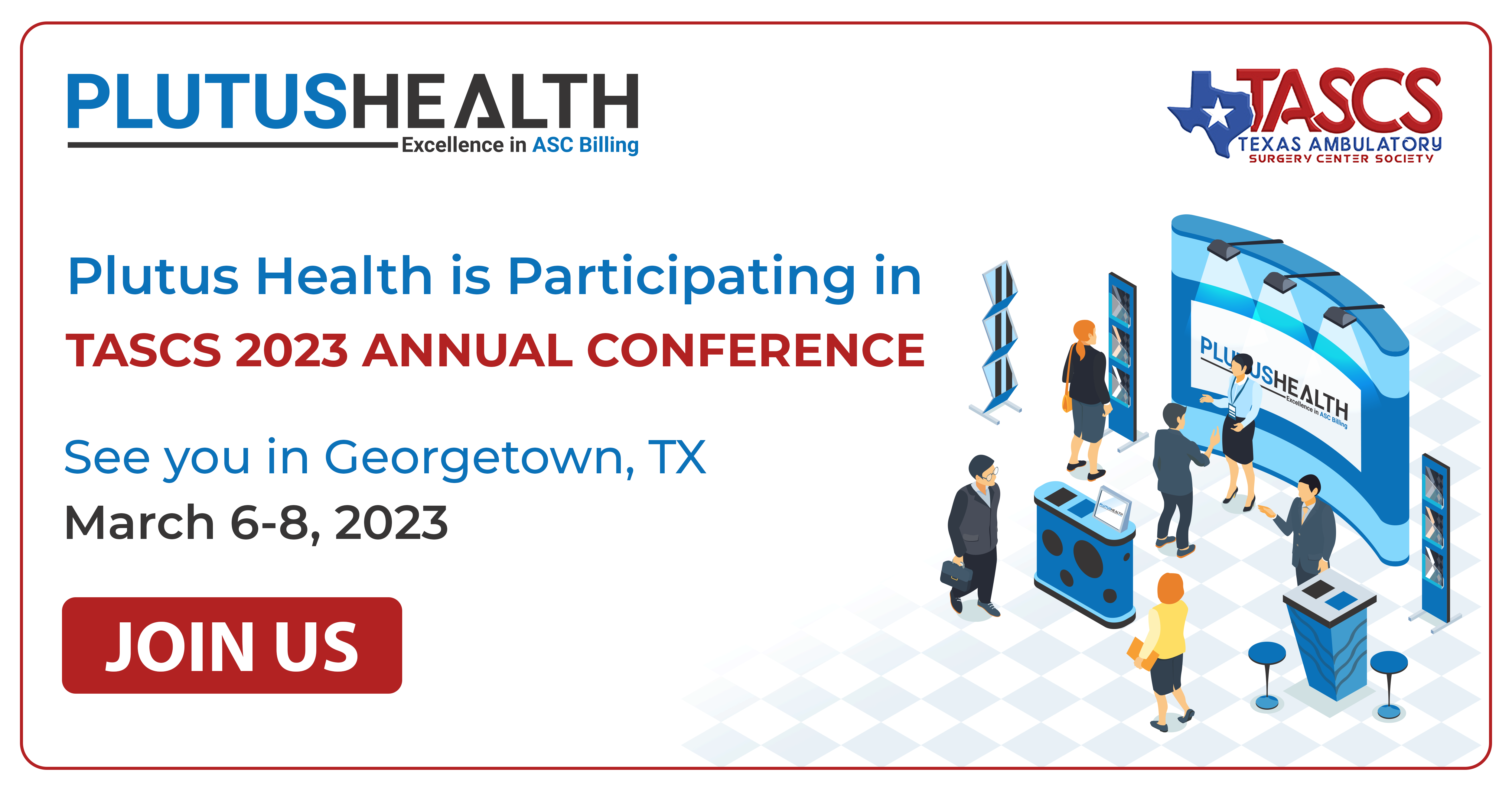Plutus Health is participating in TASCS 2023 annual conference