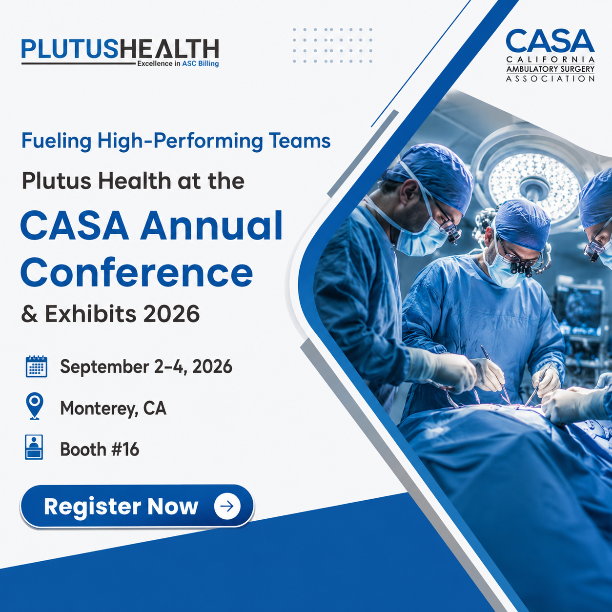 Fueling High-Performing Teams Meet Plutus Health at CASA's 2026 Annual Conference & Exhibits
