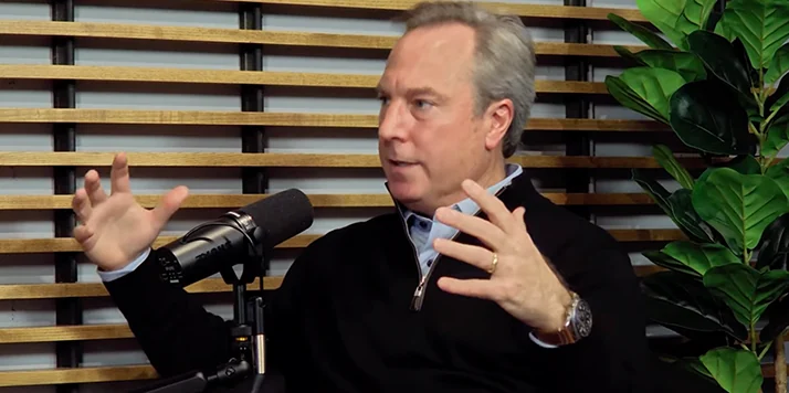 Board member Kevin Sharps speaks during a podcast interview about AI in insurance.