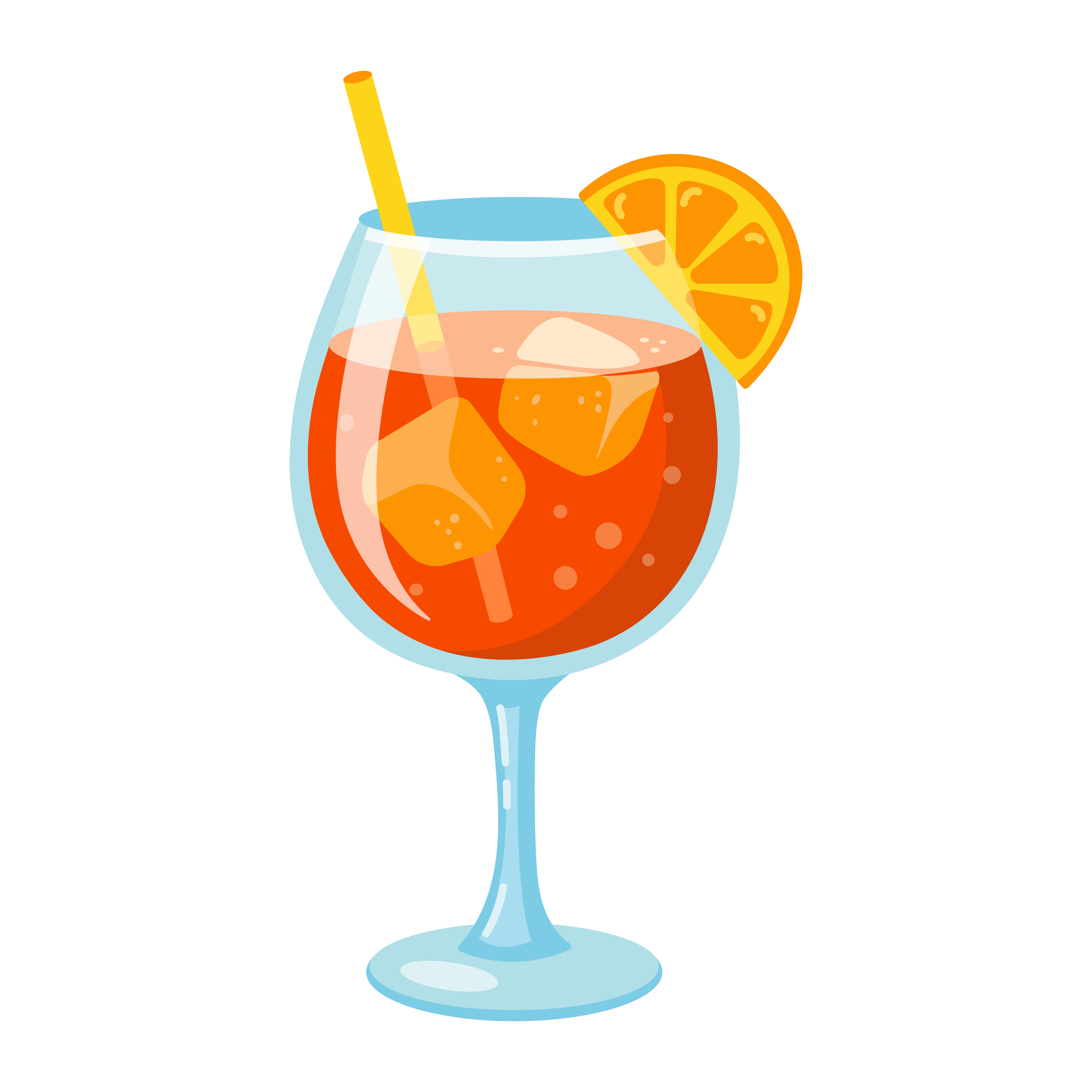 Aperol con hielo 