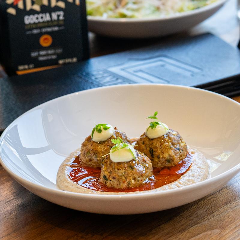 Shawarma Spiced Chicken Meat Balls