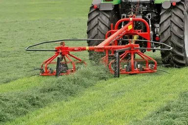 Tedder Rotary Rake Combination