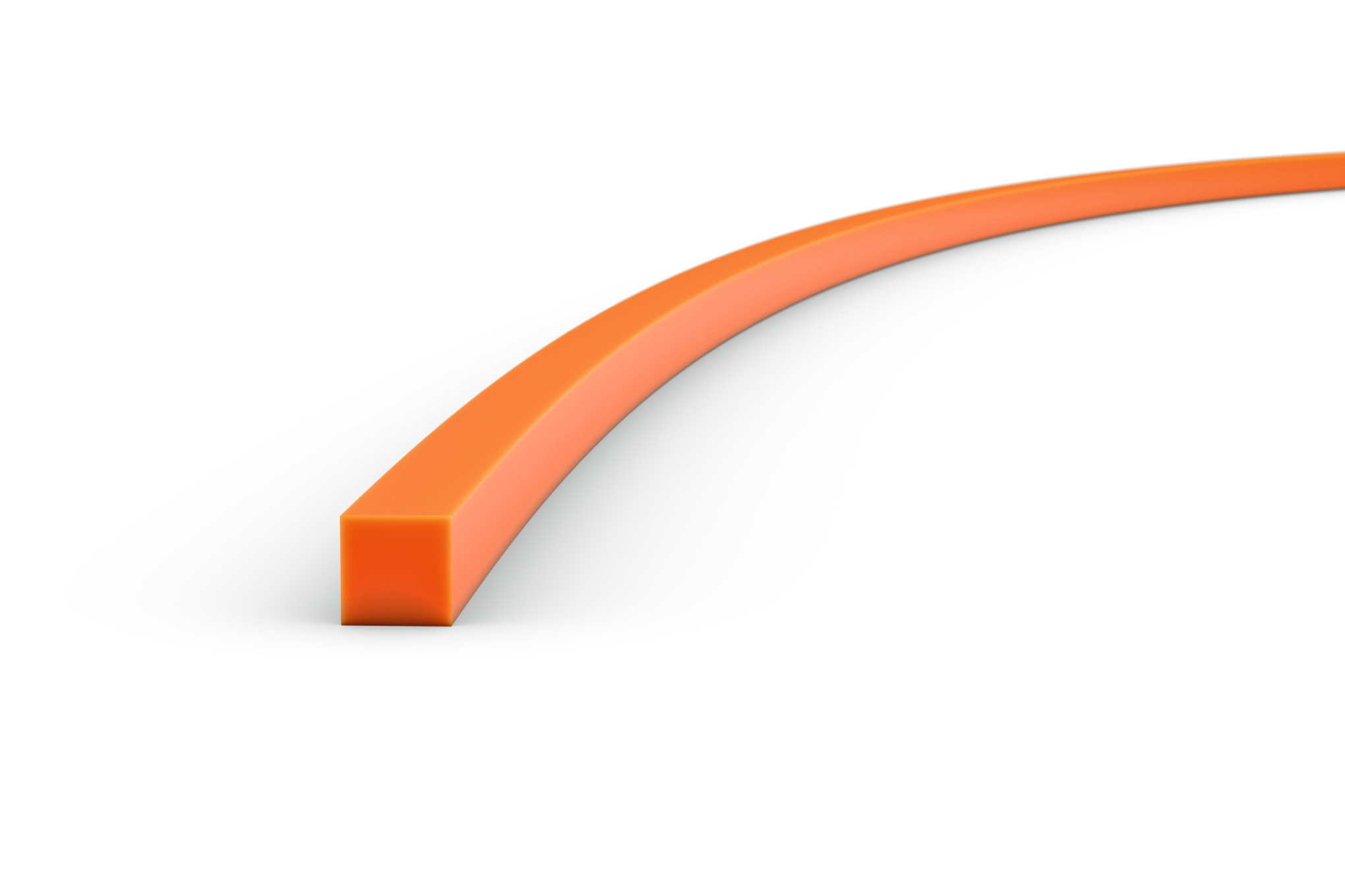 Square mowing line, .095 - Sharp edges for precise cutting