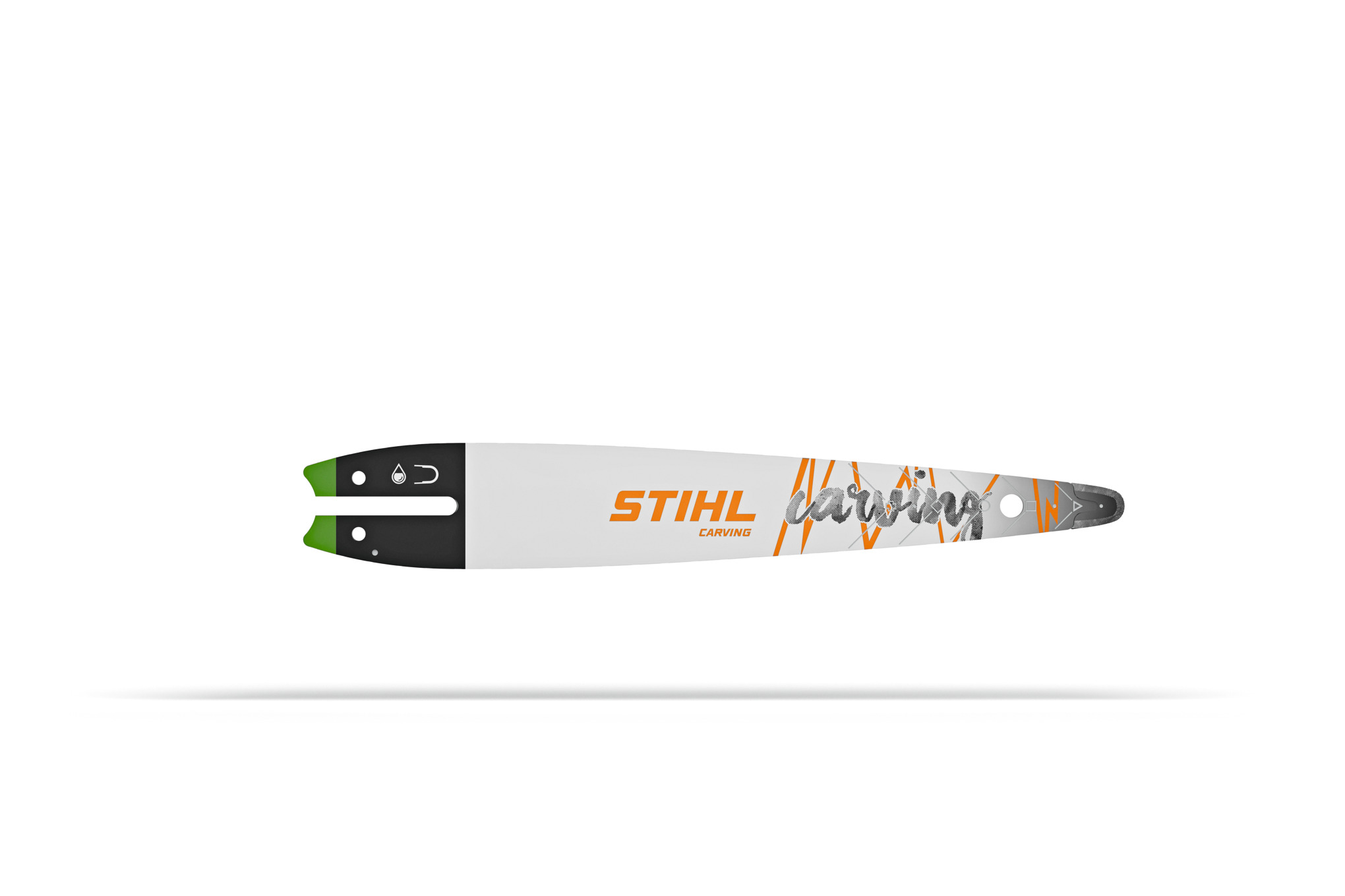 A high quality guide bar for carving.