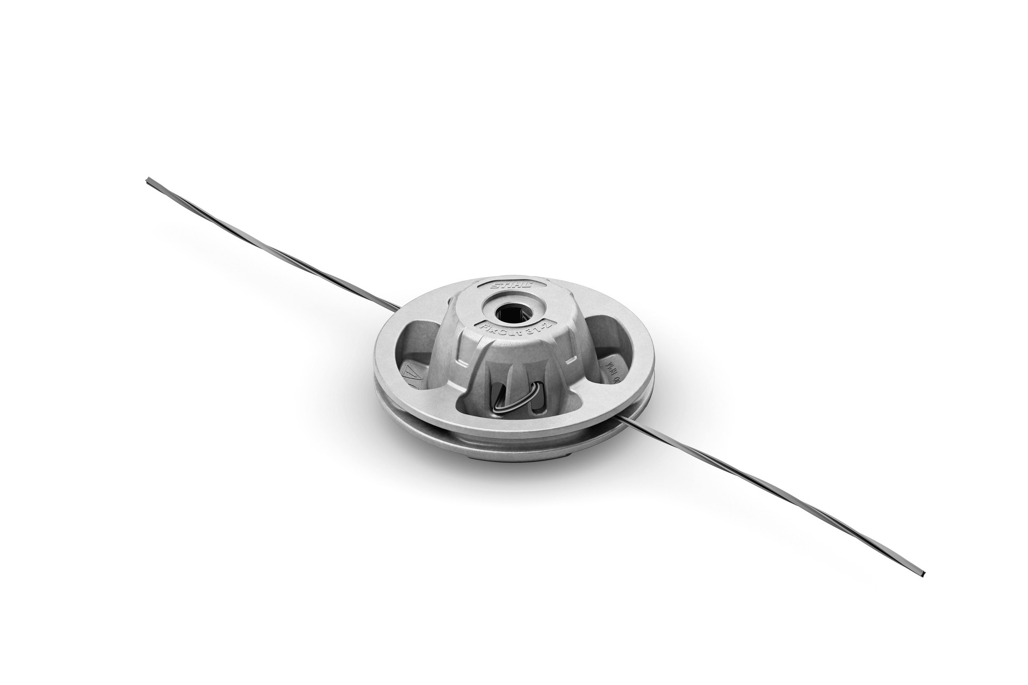 This cutting head is designed to take on abrasive soils and is compatible with most STIHL straight-shaft trimmers.
