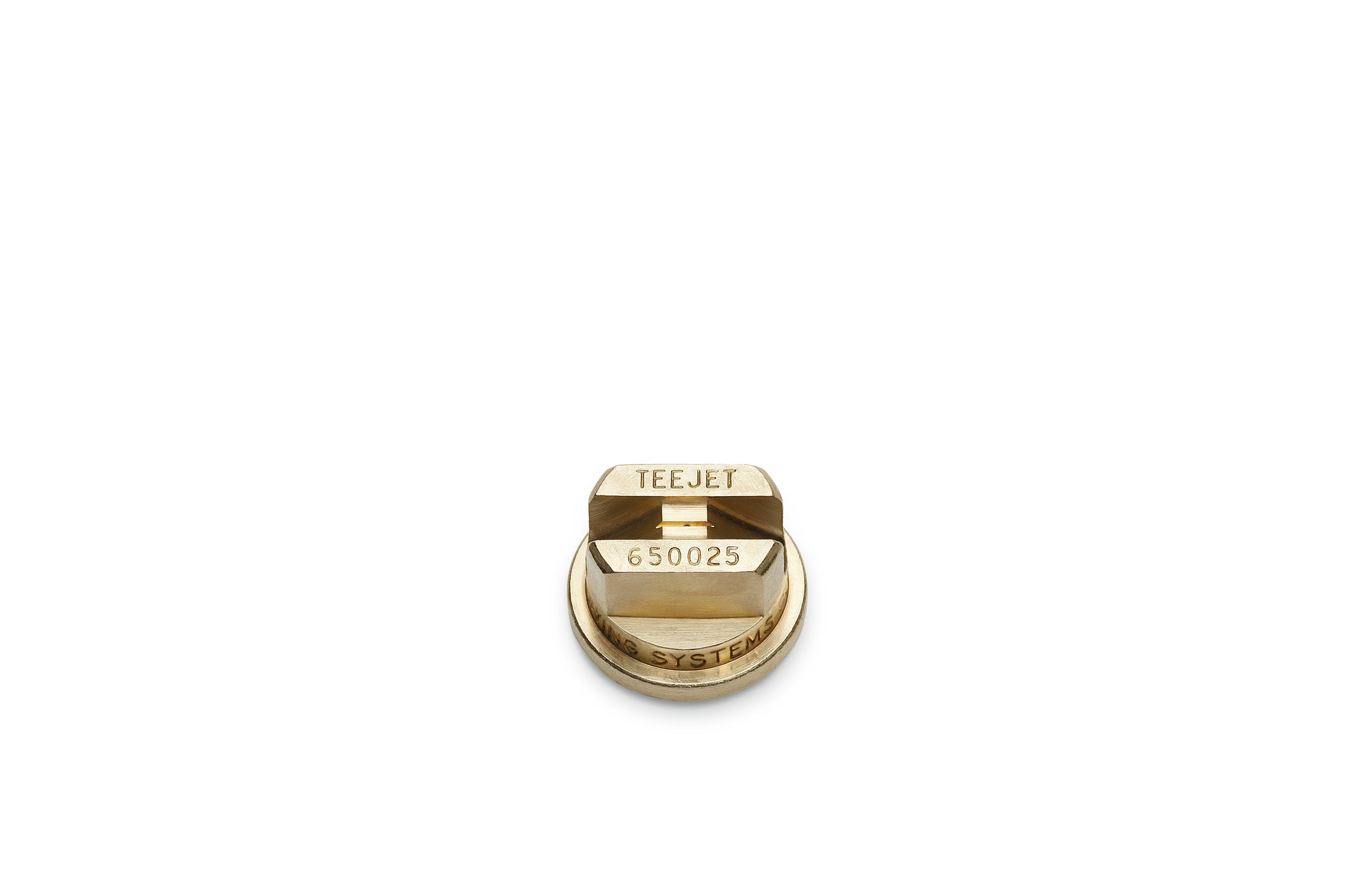 Brass fan jet nozzles: Apply sprayed agents in a targeted manner as required