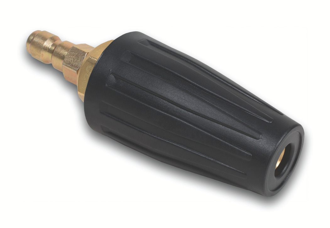 Aggressively clean stubborn stains and remove caked-on dirt with this 3,000 psi pressure washer nozzle.