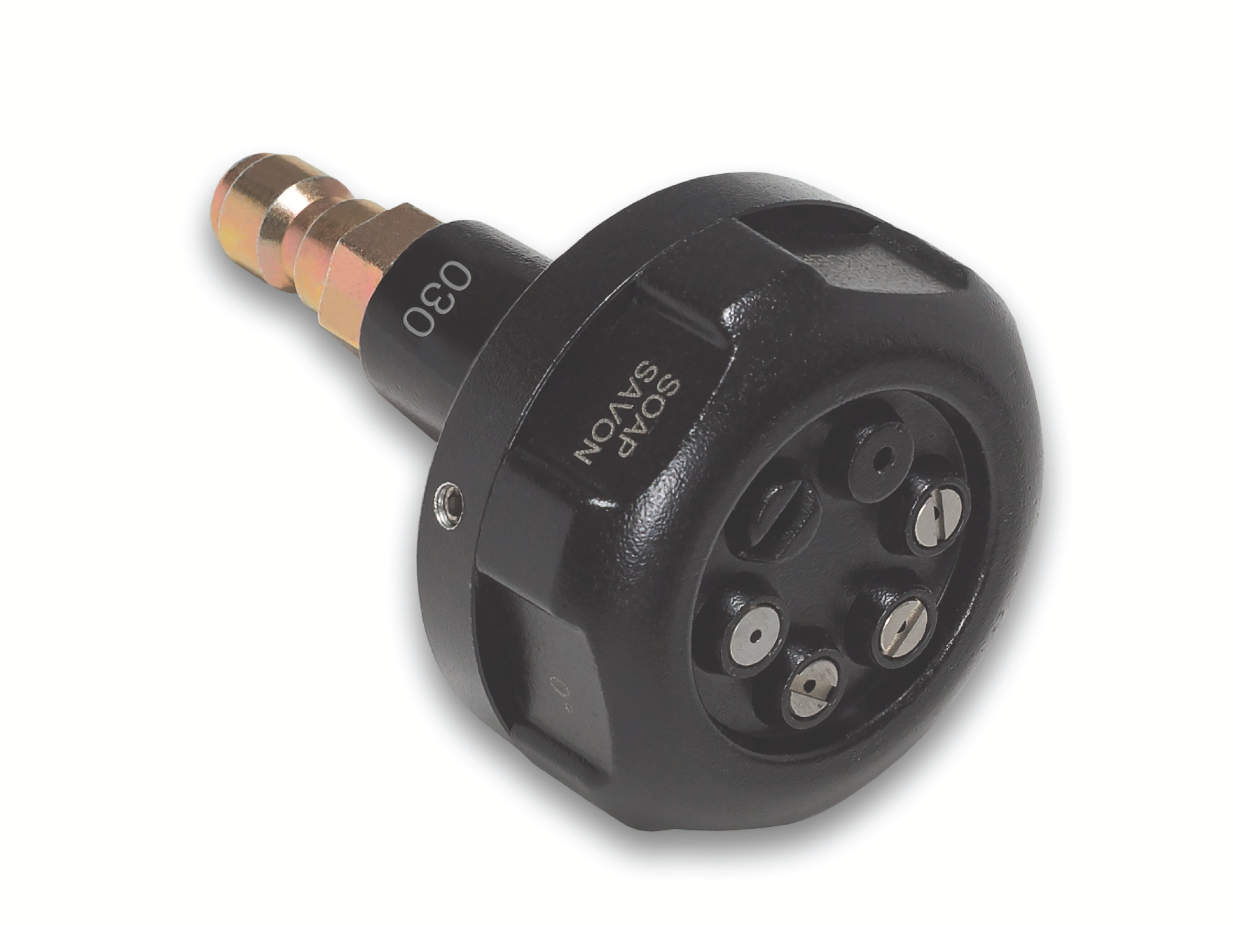 Six pressure washer nozzles in ONE!