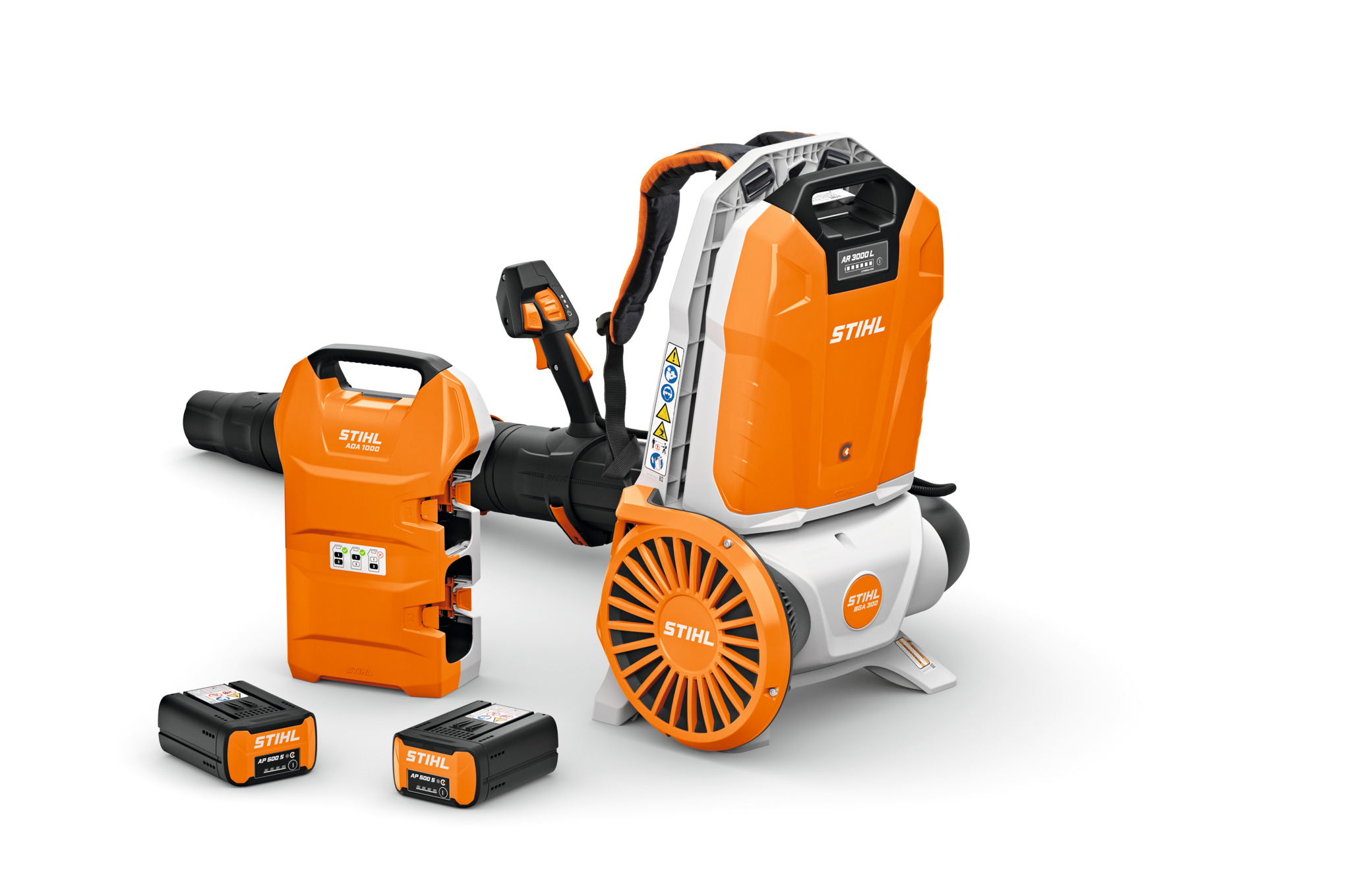 This high performance, commercial-grade backpack blower features long run times and the STIHL Noise Reduction System.