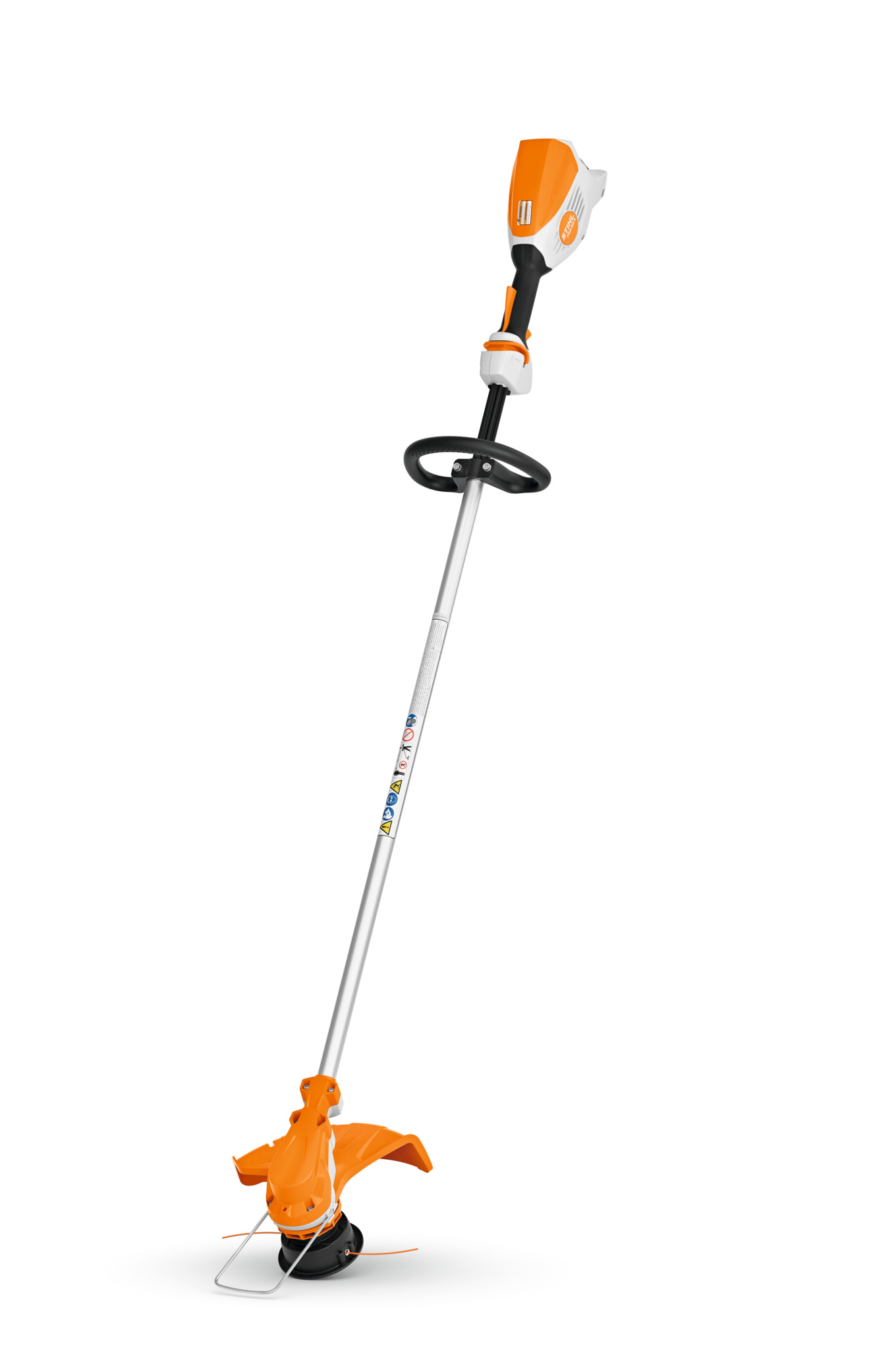 Powerful and lightweight, this battery-powered trimmer features a variable-speed trigger.