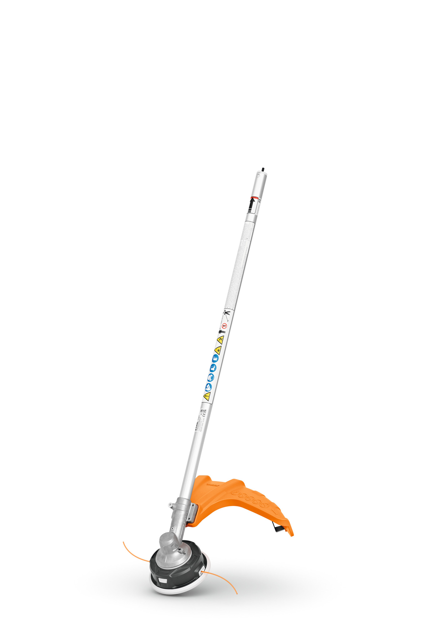 High-torque trimmer attachment compatible with select STIHL KombiSystem powerheads