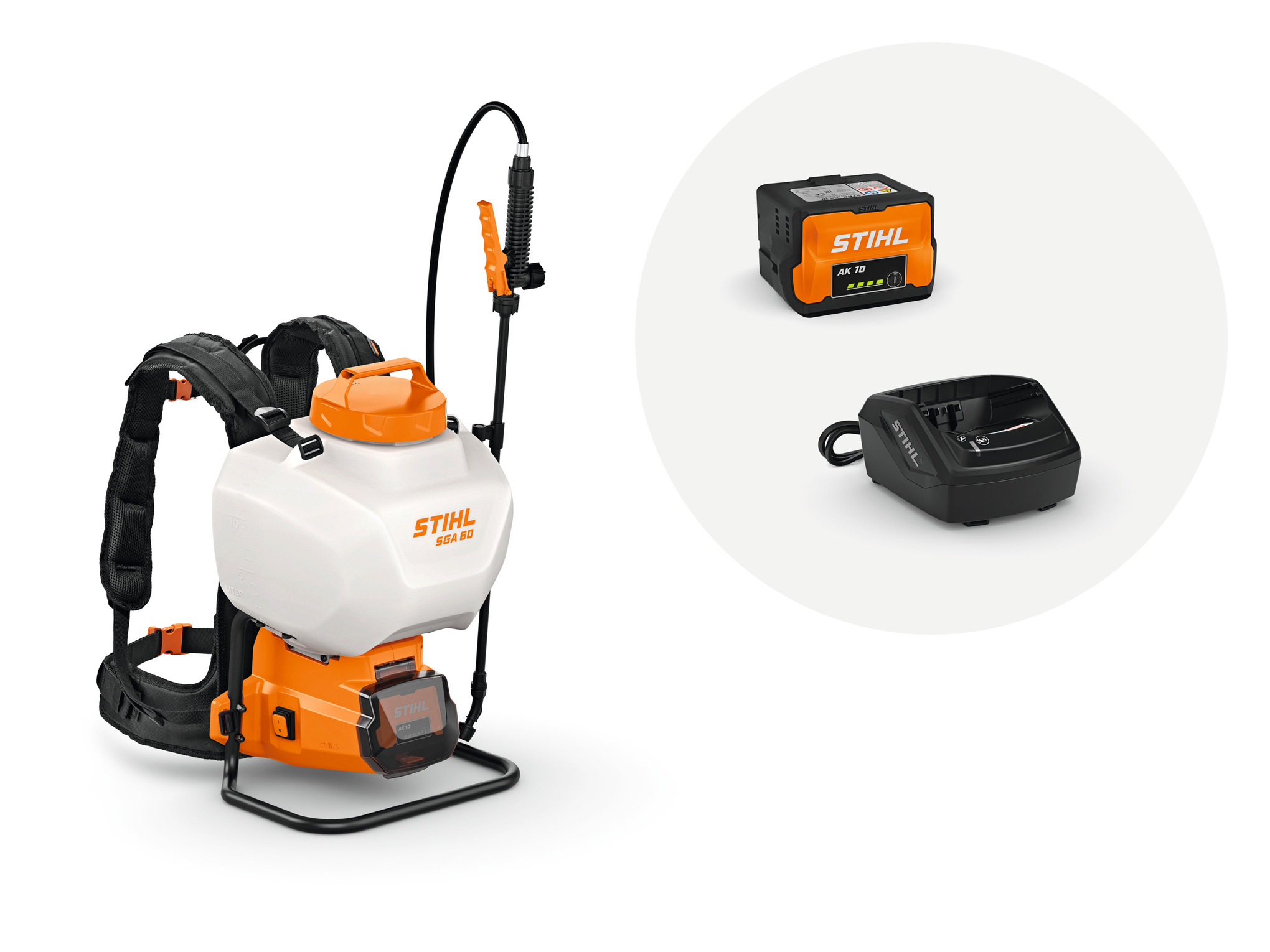 Built for tough jobs and long days, this battery-powered sprayer is ready to work as hard as you do.