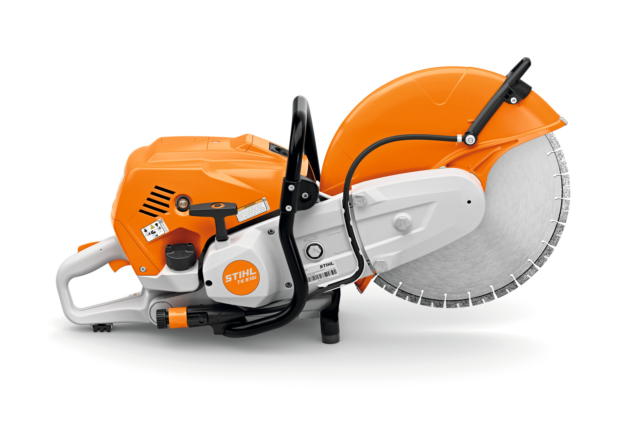 Highest-in-class power-to-weight ratio cut-off machine featuring 24% more power than the previous model.