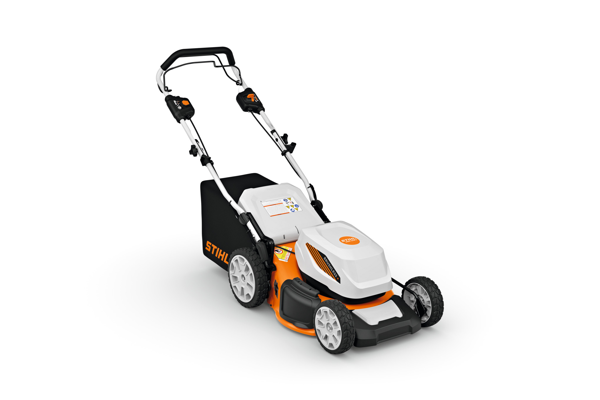 Take on any season in your small to mid sized yard with ease using the self-propelled RMA 348 V’s dependable brushless motor and variable speed self propulsion.