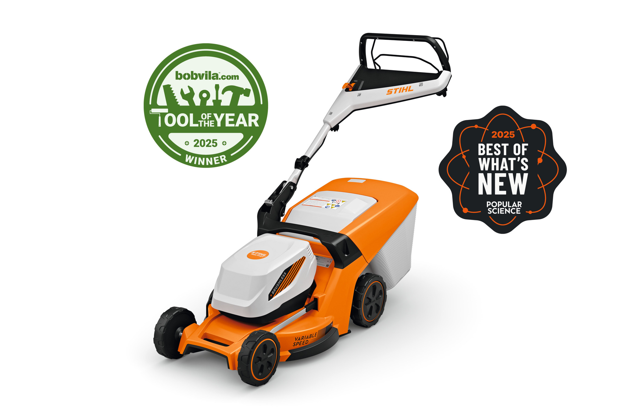The RMA 448 V brings self-propelled ease, compact foldaway storage, and up to 75 minutes of constant runtime for a mower that fits your yard and your space.