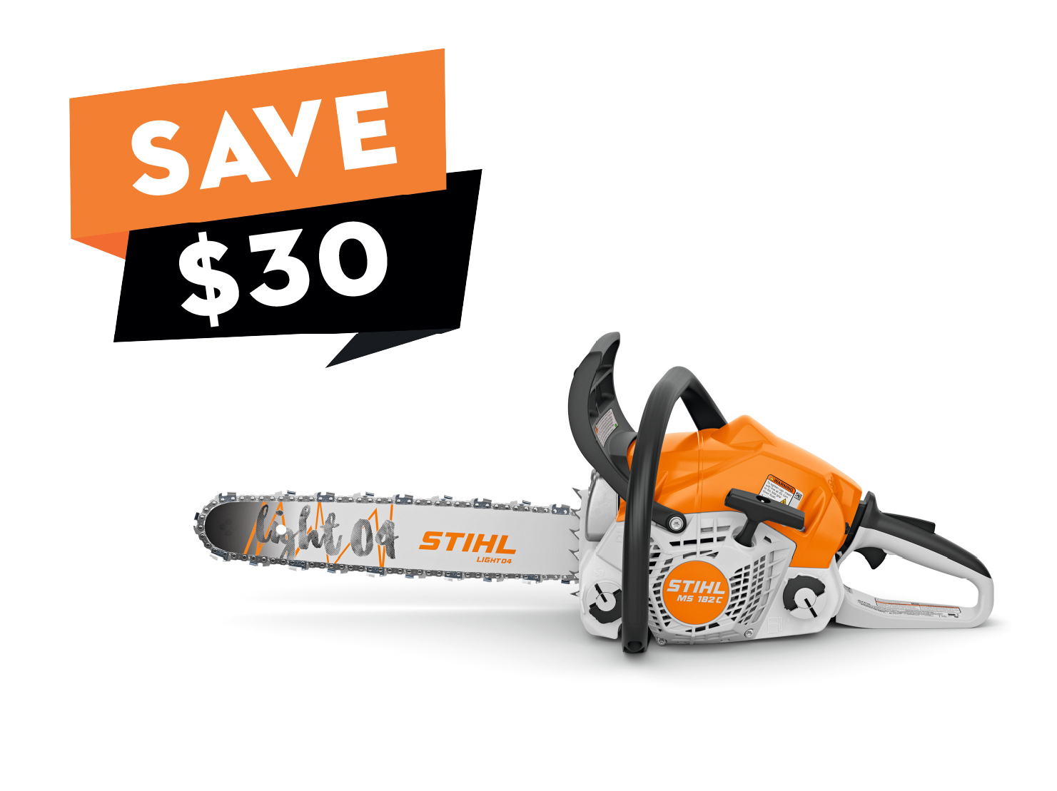 This powerful, lightweight chainsaw is ideal for homeowners looking to take on woodcutting tasks around the home.