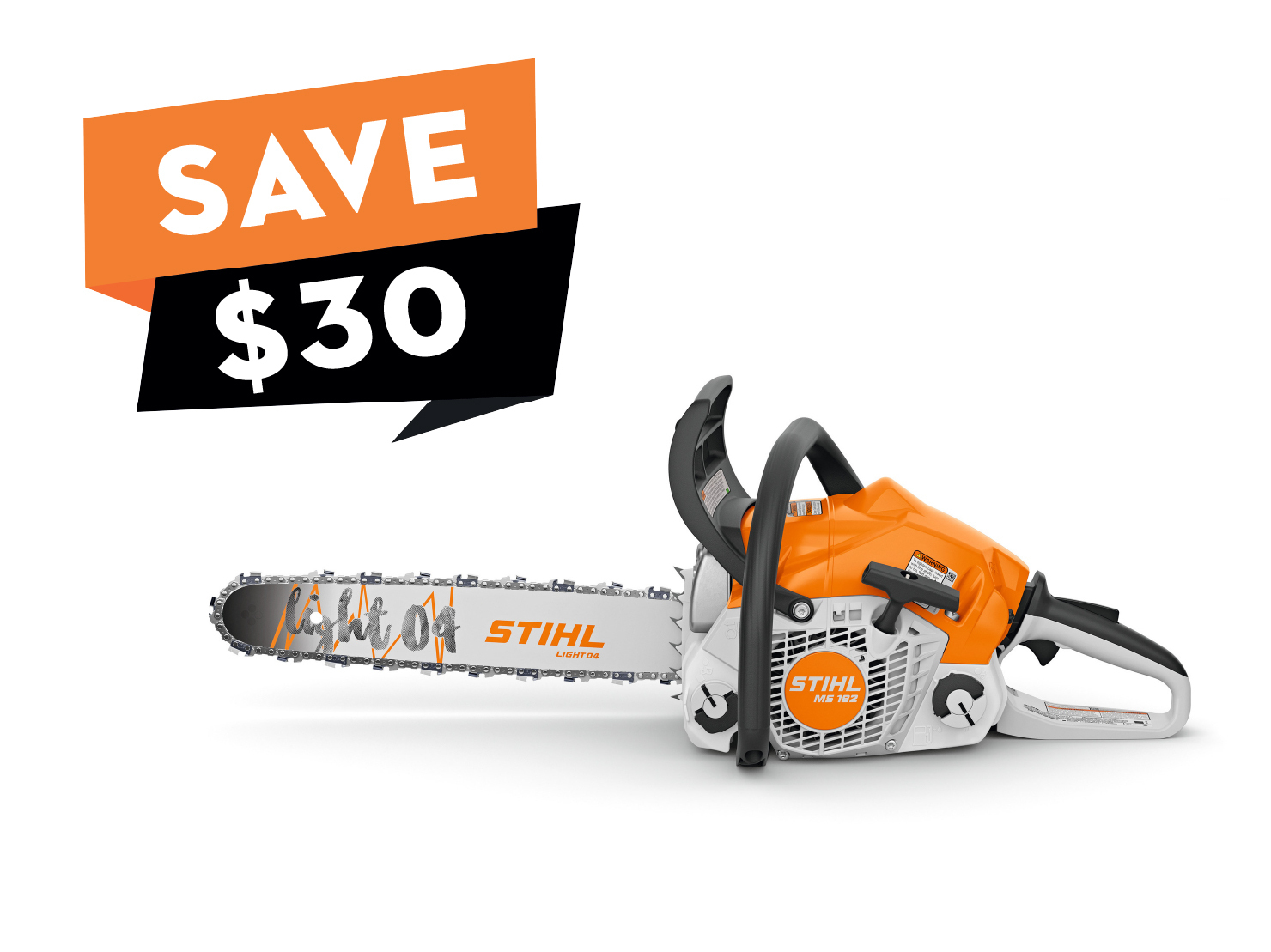 This powerful, easy-to-use homeowner chainsaw is ideal for woodcutting tasks around the home.