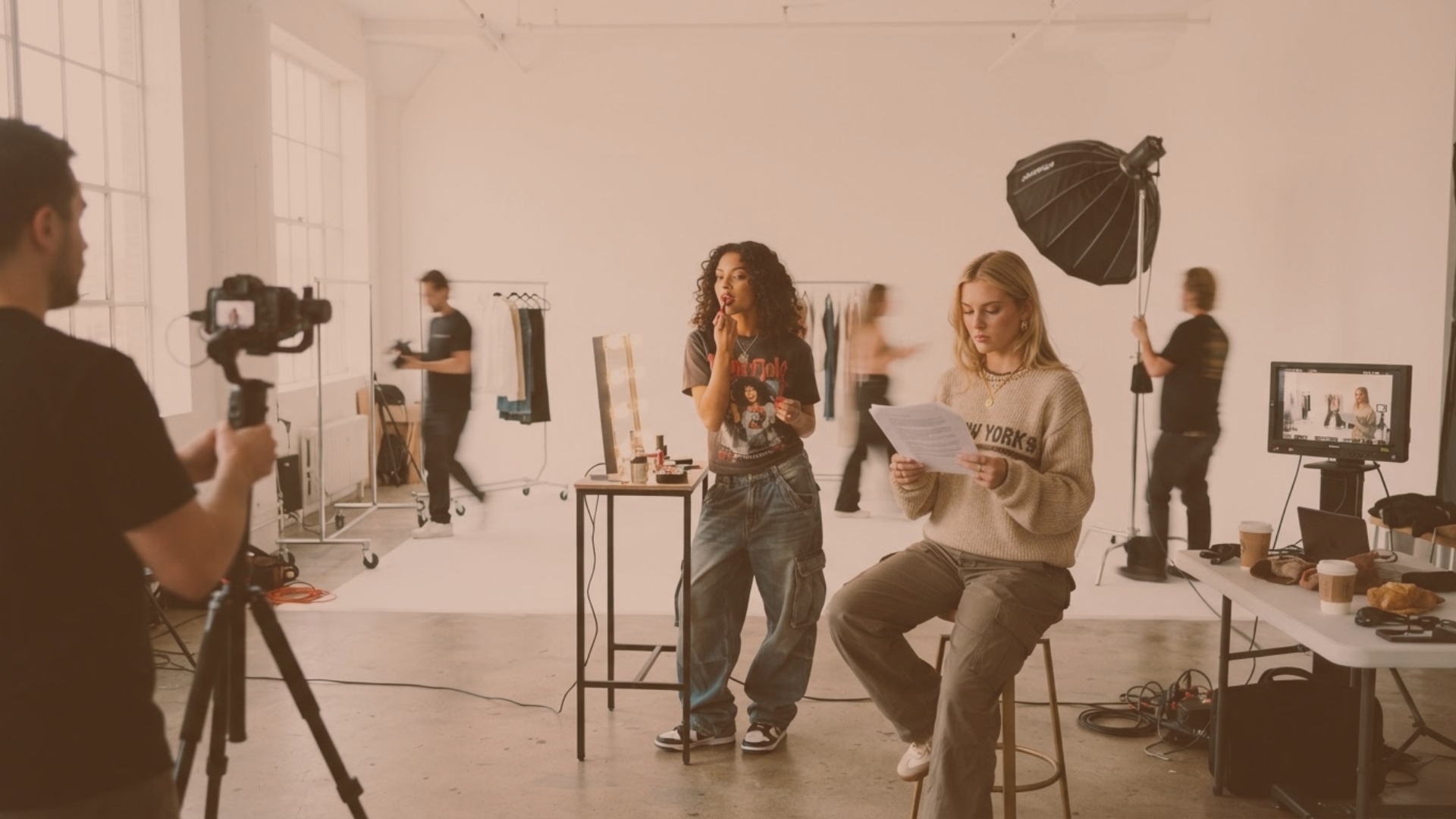 Hyland Media brand campaign backdrop