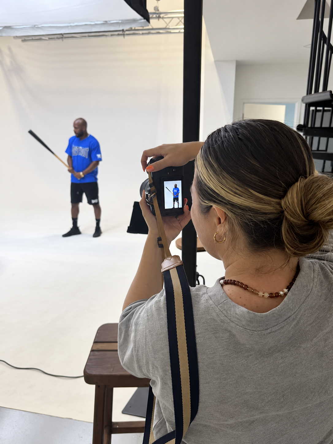 Behind the scenes on a Hyland Media production day