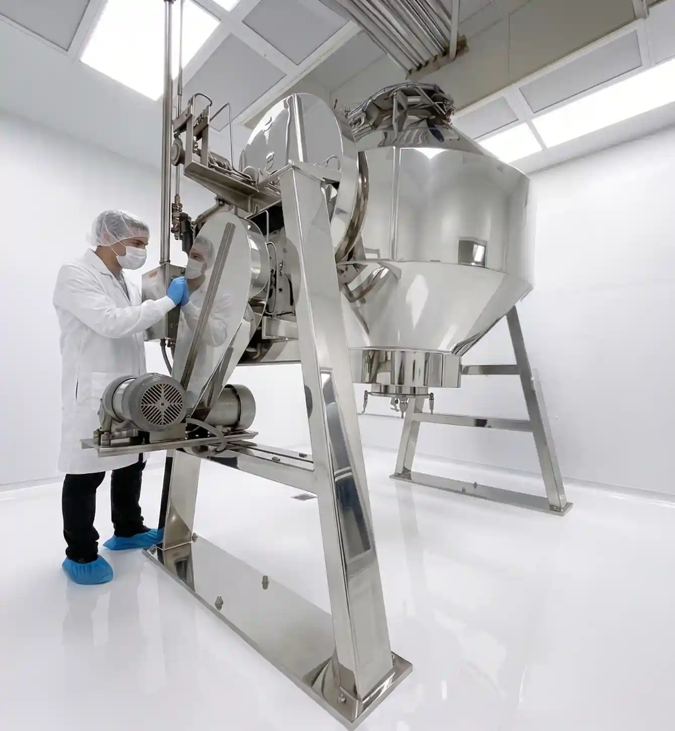 Stainless steel blending equipment