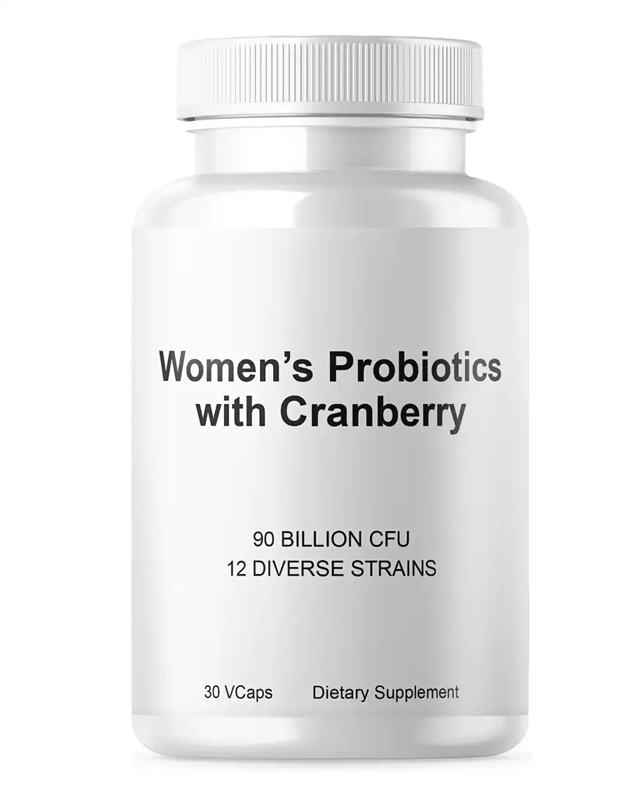Blank supplement bottle
