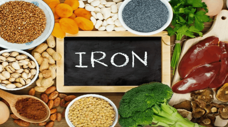 Iron supplement vegetables including spinach broccoli and leafy greens