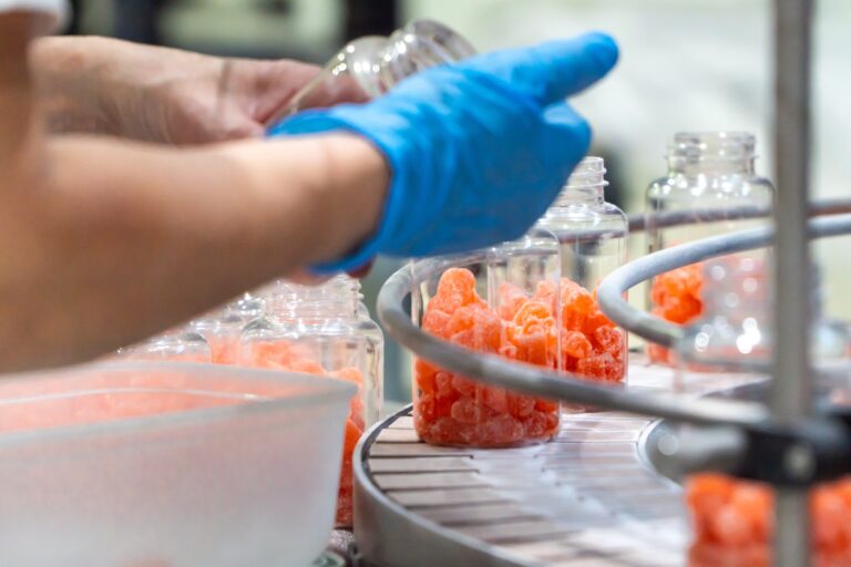 Gummy supplement manufacturing testing