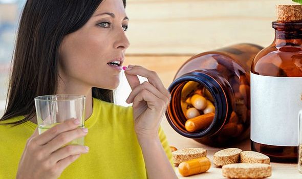 Supplements colorful capsules and tablets for health nutrition support