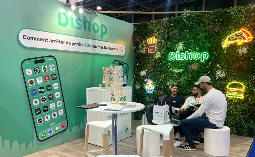 Application web mobile commande en ligne livraison Dishop