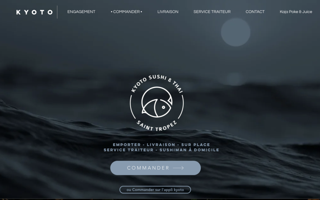Application web mobile commande en ligne livraison Dishop