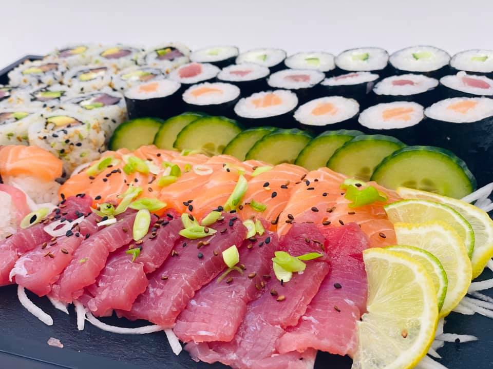 Plateau de Sushi chez Paillons Gourmet