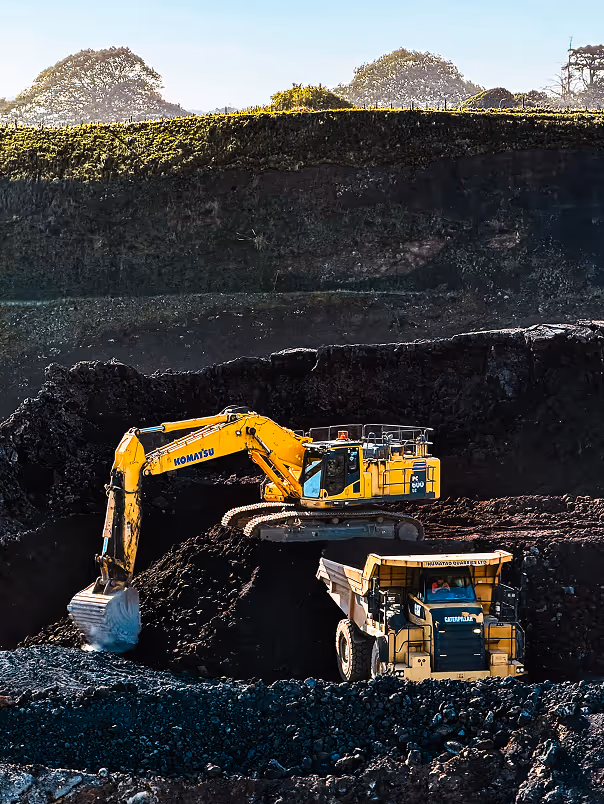 Quarry excavation 