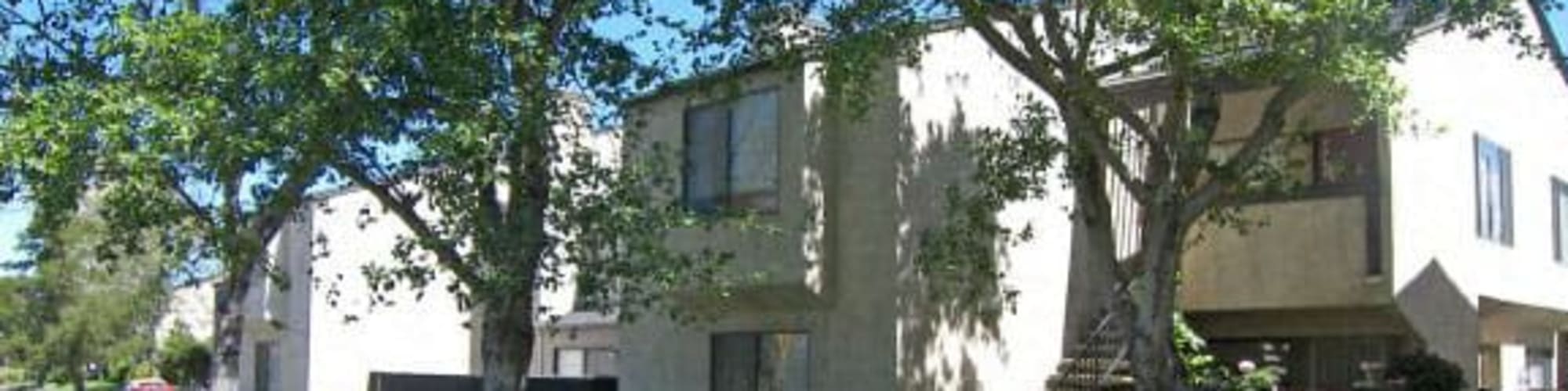 Exterior with trees
