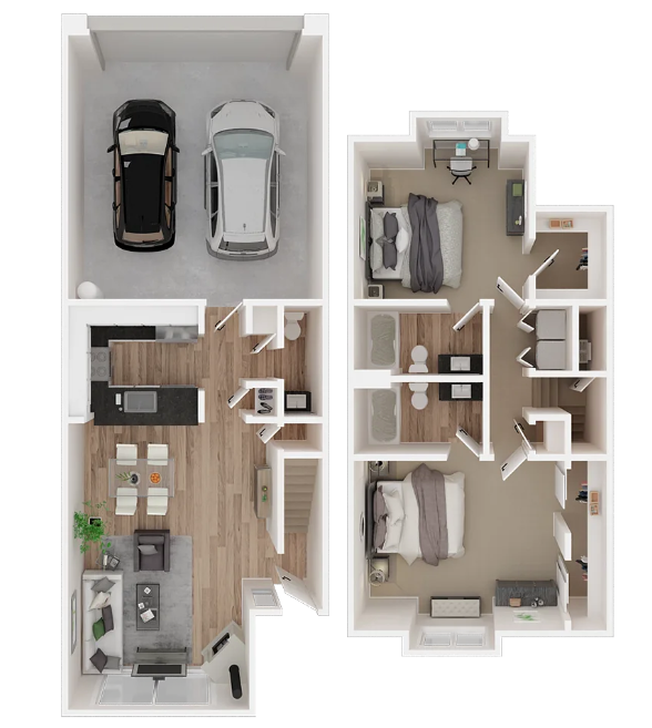 1 bed 1 bath floor plan layout