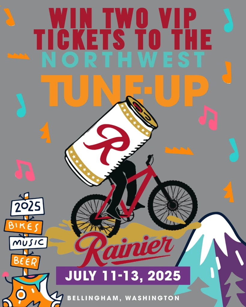 Win two VIP tickets to the Northwest Tune-Up, Rainier giveaway poster