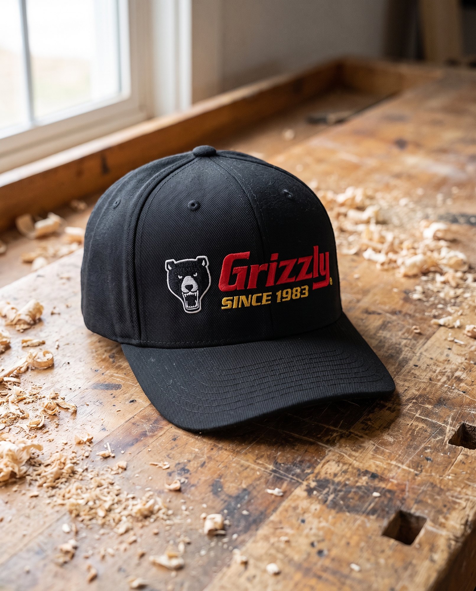 Grizzly embroidered cap