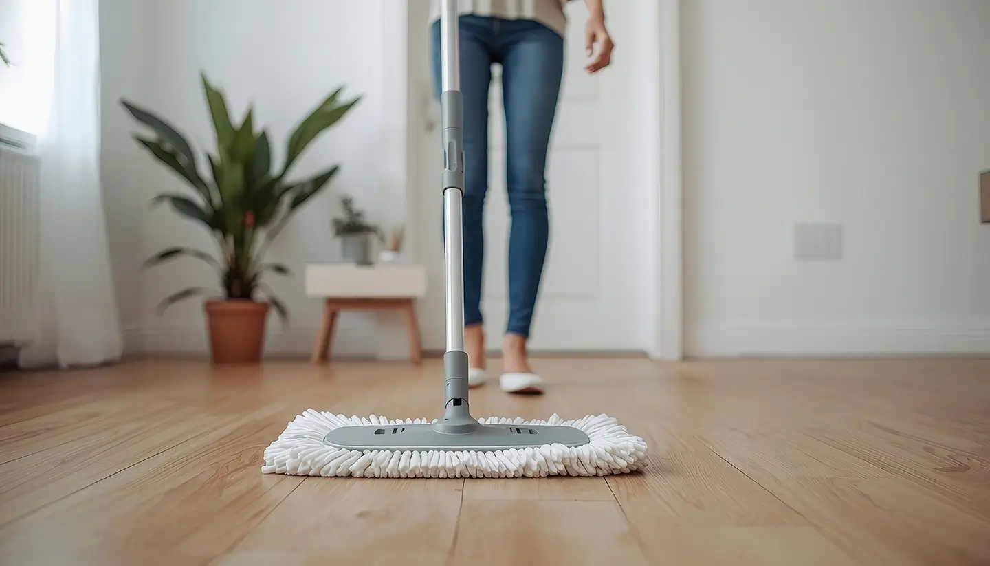 Clean, bright one-bedroom apartment in Yakima after a Lady Bug apartment cleaning