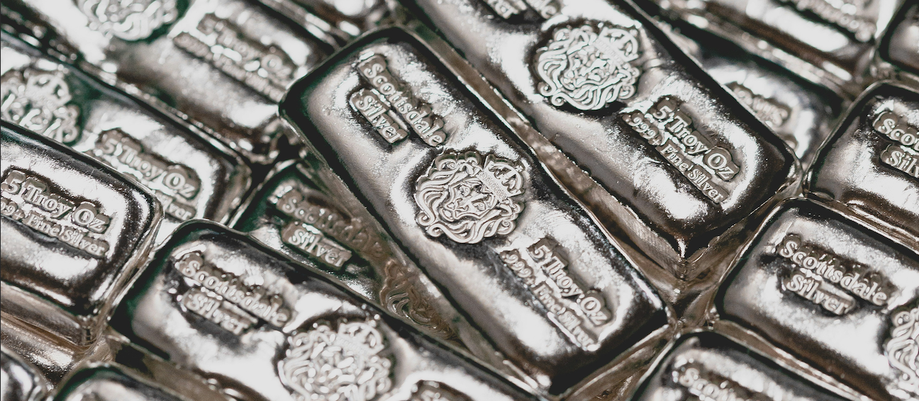 A Silver bar used to make a 925 Italy Chain