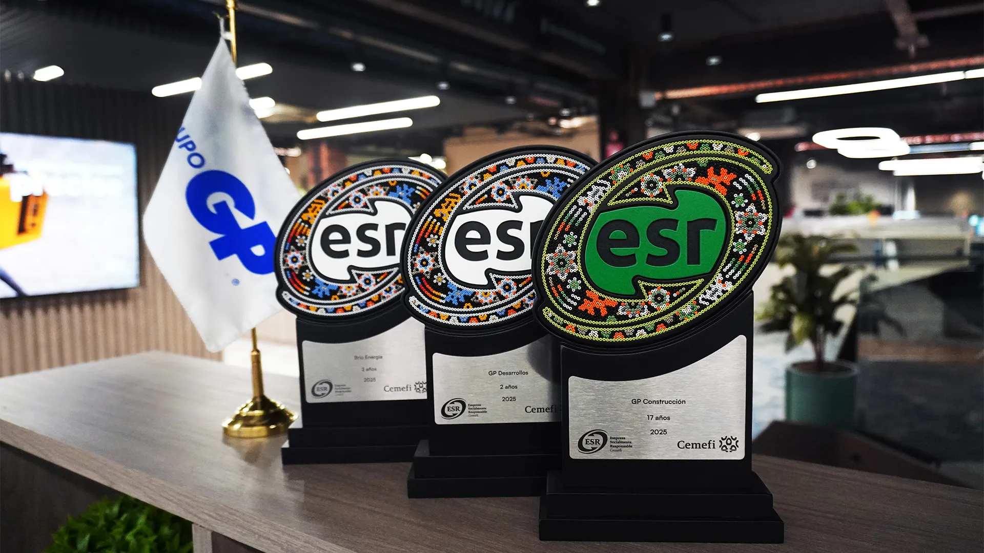 GP Construcción fortalece su compromiso social con el Distintivo ESR 2025